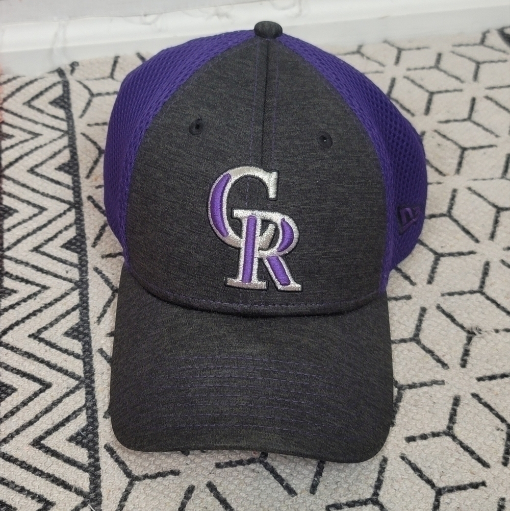 COLORADO ROCKIED GRAY BILL PURPLW MESH HAT W ADJUSTABLE CLOSURE, OSFM